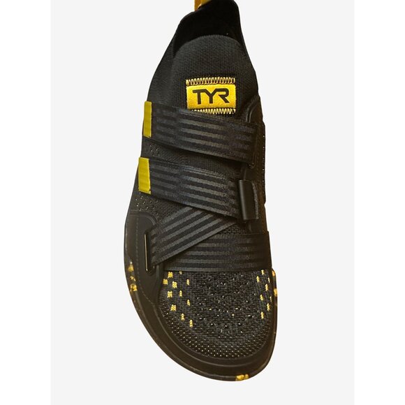 TYR Squat University DZ-1 DropZero Trainer Black & Gold Men’s 7.5 Women’s 9 - Picture 2 of 7